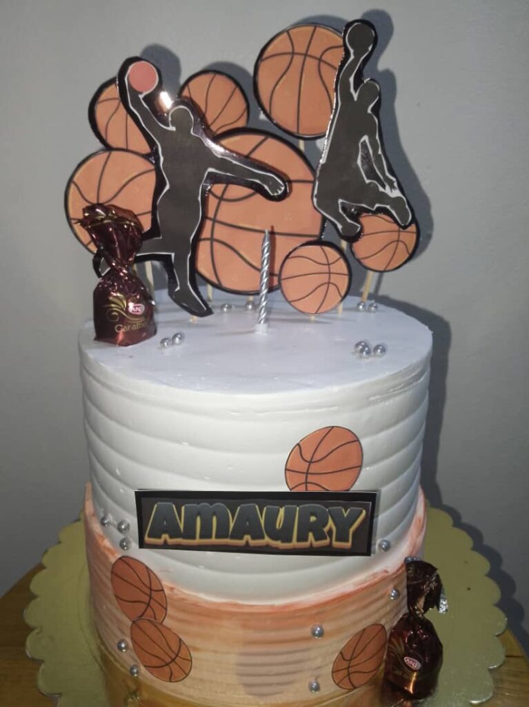 Torta Basquete La tiendita de indira